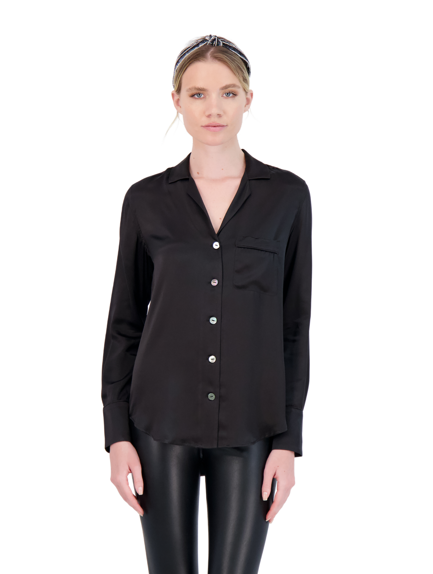 The Milano - Silk Shirt - WAREHOUSE MOVING SALE- FINAL SALE /No Returns/No Exchanges Cotes of London