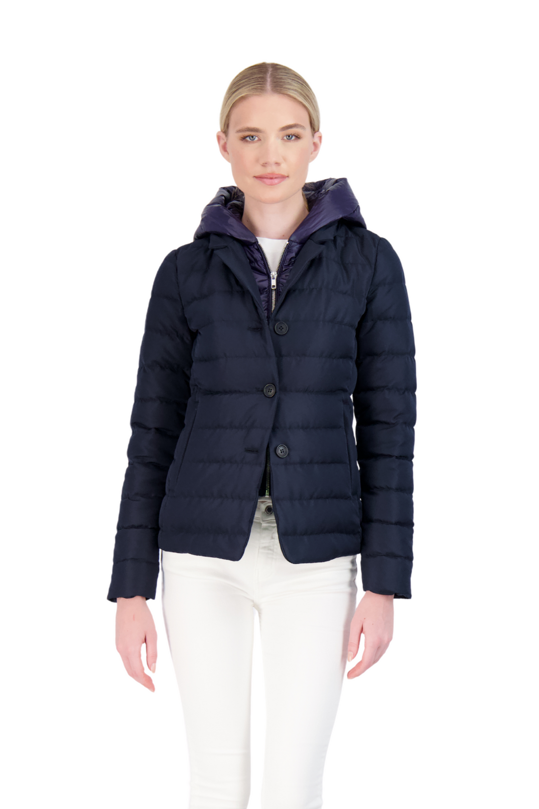 The Devon 2-1 Down Jacket with removable hood - Warehouse 60% Sale, Final sale, no exchanges or returns Cotes of London