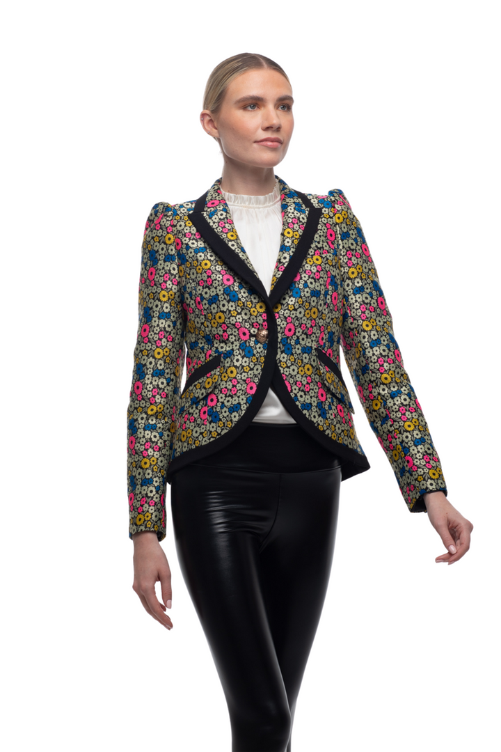 The Dulwich - Jaquard Brocade Blazer Cotes of London