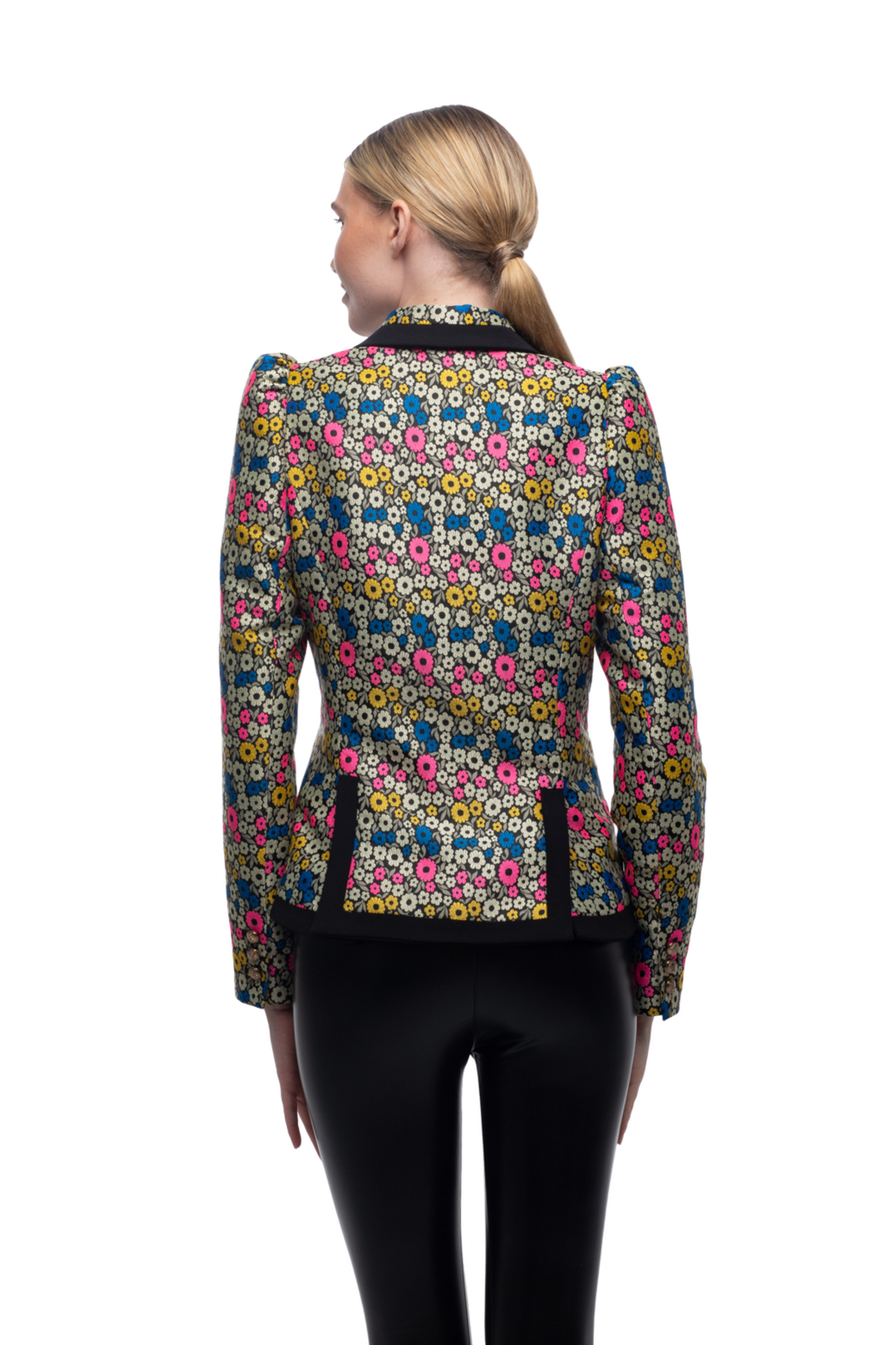 Women's 2025 brocade blazer