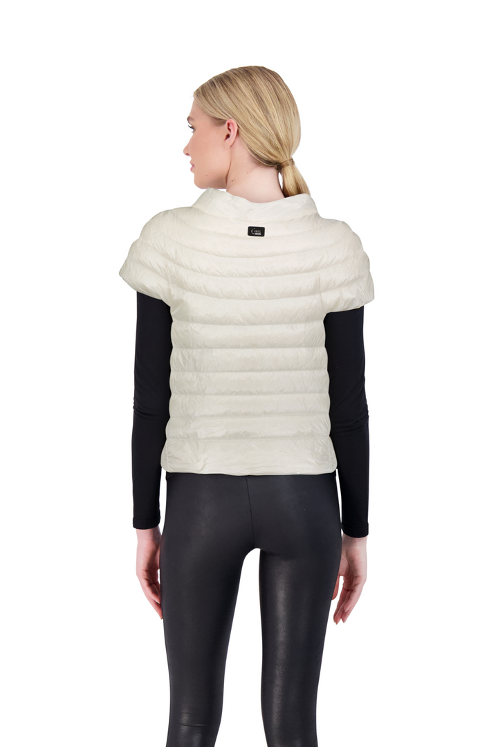 The St Barts Down Vest Cotes of London
#color_ivory