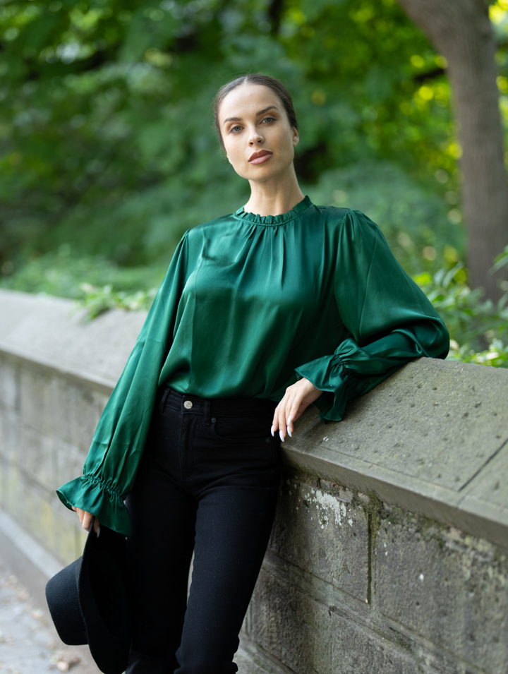 The Temple - Silk Blouse - Final Sale Cotes of London