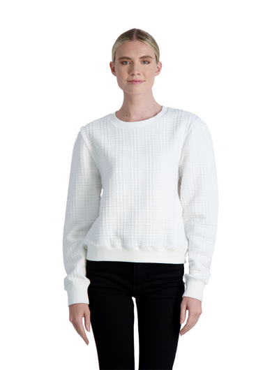 The Sennen Plaid - Super Soft Quilted Sweatshirt Cotes of London