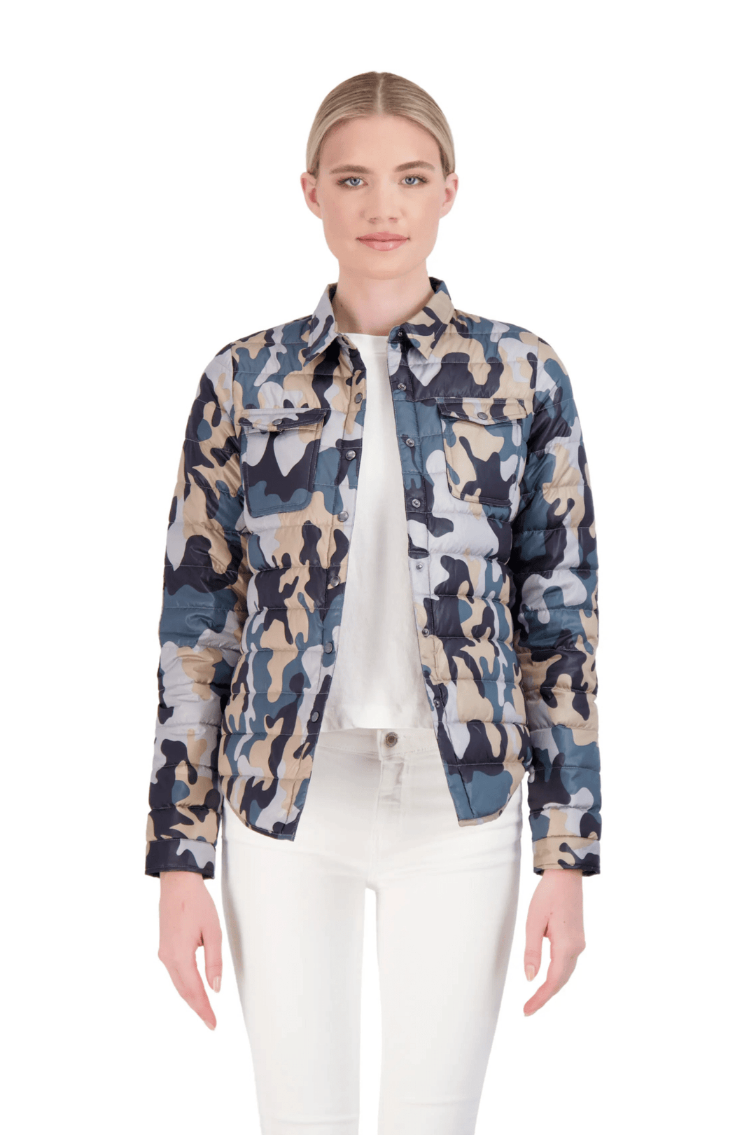 The Harrow Royale | Down Shirt | Camo - Cotes of London