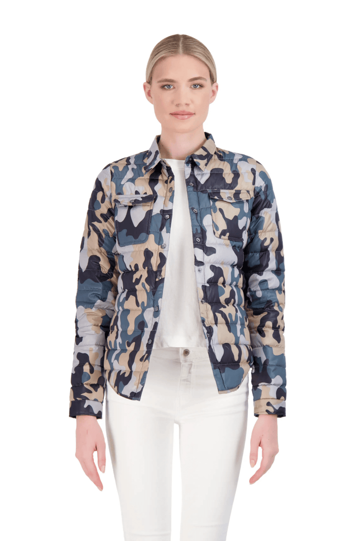 The Harrow Royale | Down Shirt | Camo - Cotes of London